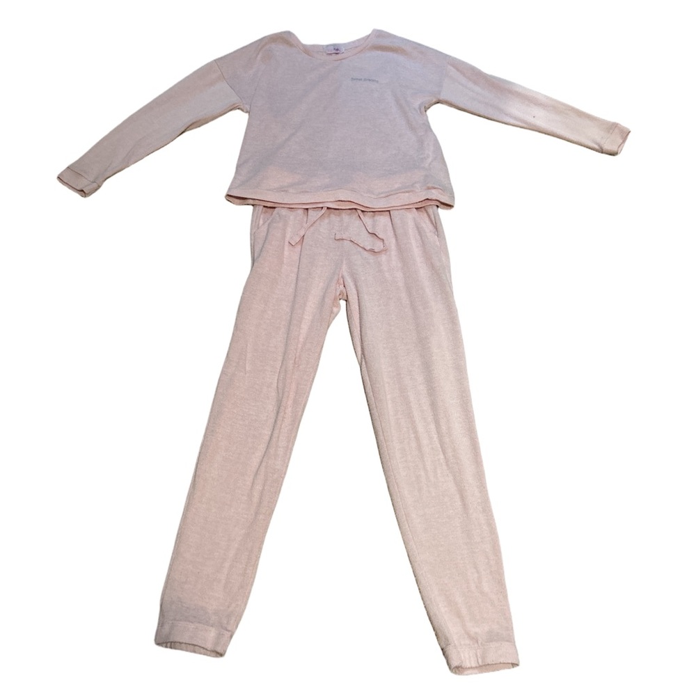 Women's Pink Carisma 2 Piece Pyjama Set Size Medium